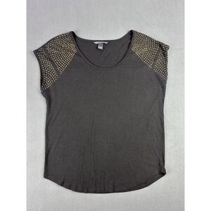 Victoria Secret Bill Top Med Studded Shoulder Gold Detail